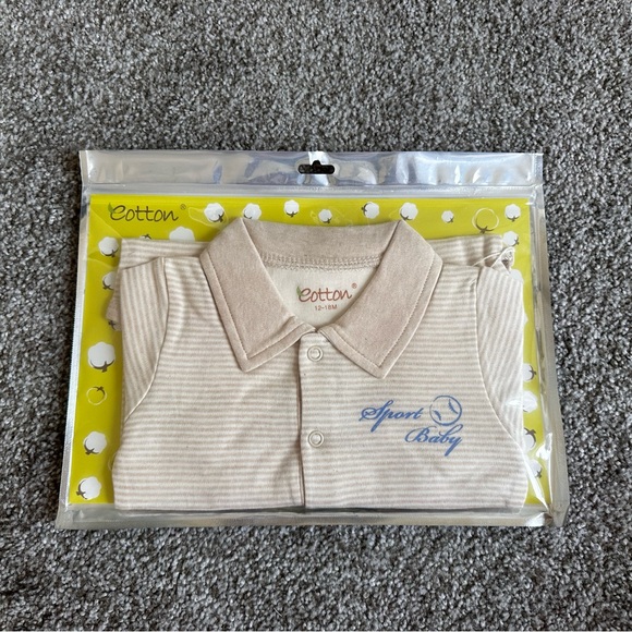 NWT, 2 baby boy onsies,12-18 months - Picture 3 of 8